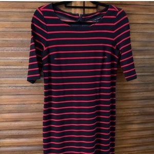 Banana Republic striped dress 4 Tall